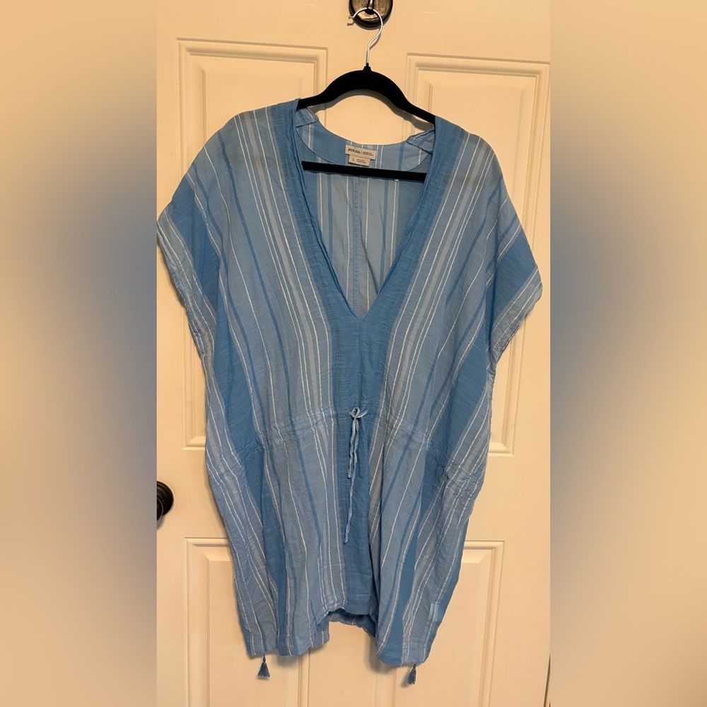 Prana Organic Cotton Tunic with Tie Front